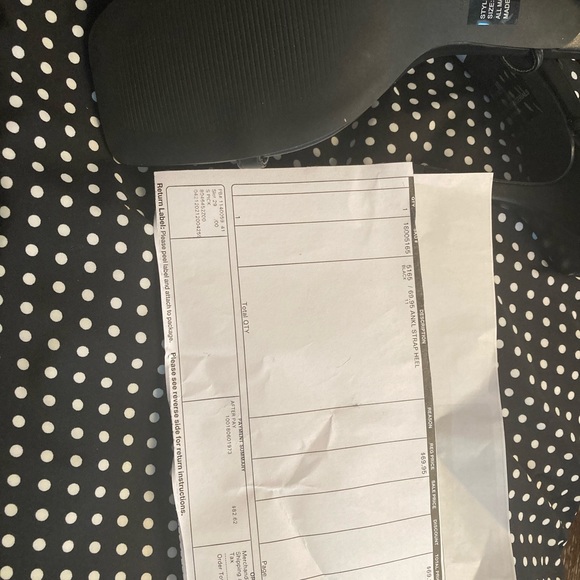 Black Ankle Strap Heel - Picture 4 of 5